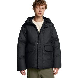 Under Armour Men's Limitless 700FP Down SS Hooded Storm Jacket Small Black